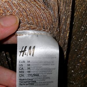 H&M sparkly sheer cover up! Brand new never worn, size M